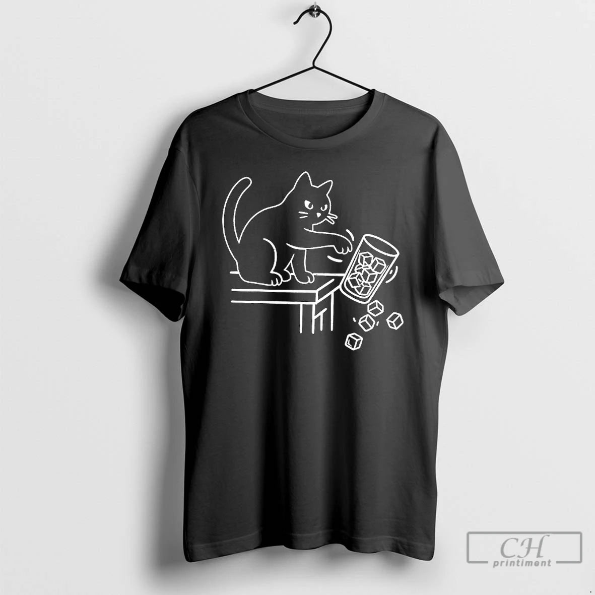 Premium Abolish Ice Funny Black Cat Pushing Ice Cat Meme T-Shirts, Hoodie, Sweatshirt | DripVista.com