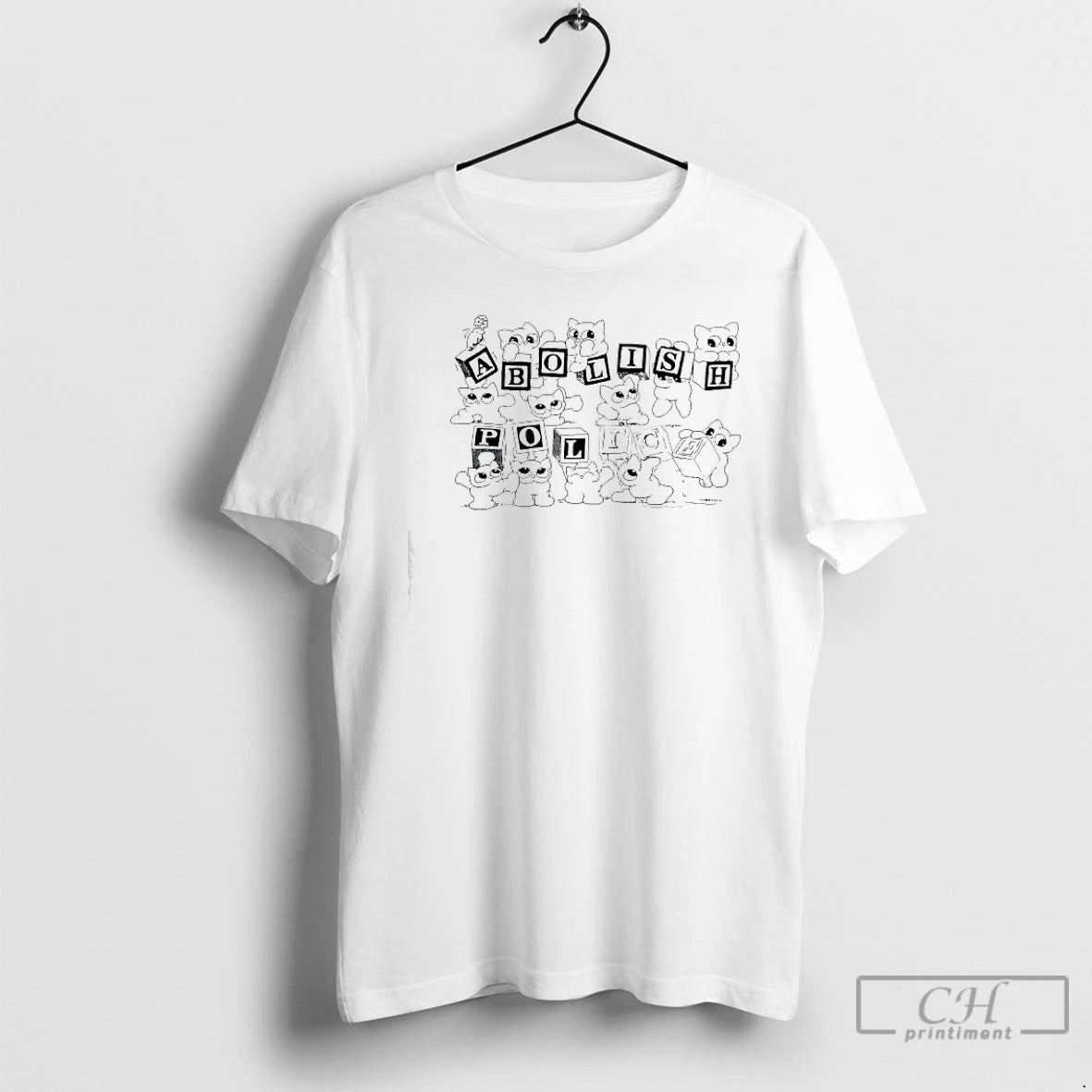 Premium Abolish Police Ice Cats Spelling Out T-Shirts, Hoodie, Sweatshirt | DripVista.com