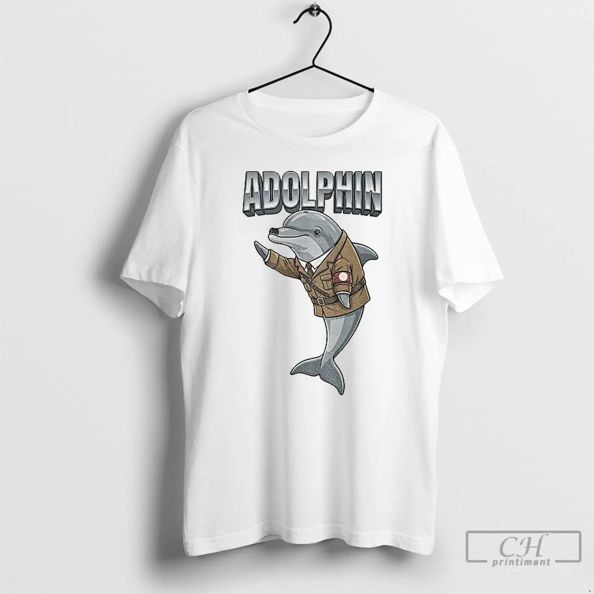 Premium Adolphin Dolphin X Adolf Hitler Funny Meme T-Shirts, Hoodie, Sweatshirt | DripVista.com