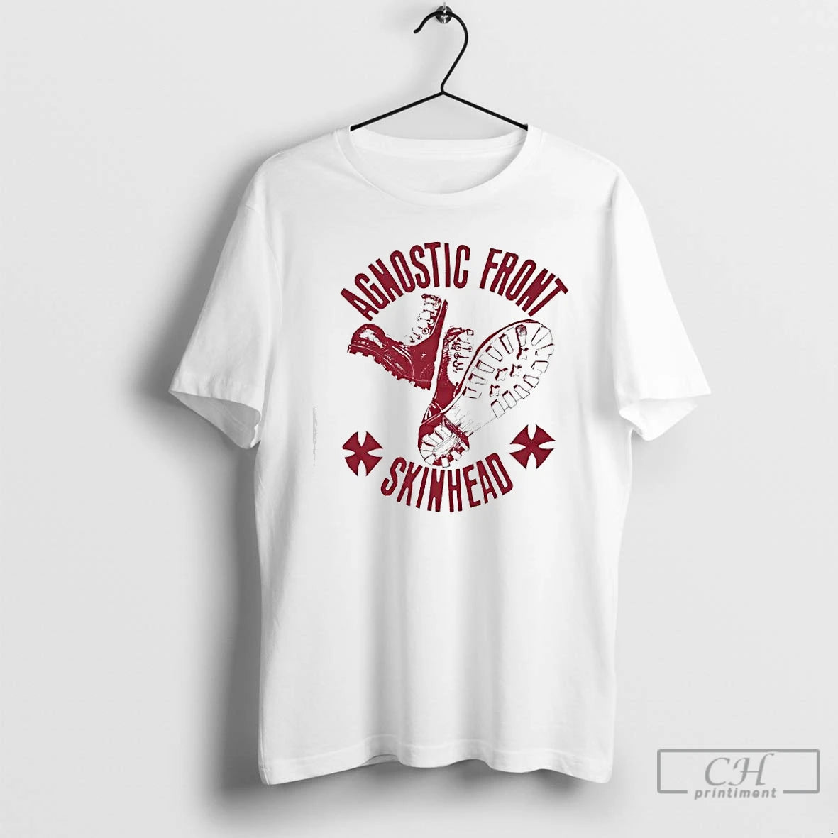 Premium Agnostic Front Skinhead Graphic T-Shirts, Hoodie, Sweatshirt | DripVista.com