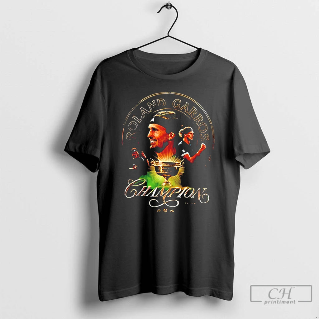 Premium Alexander Zverev 2026 Roland Garros Champions Tee