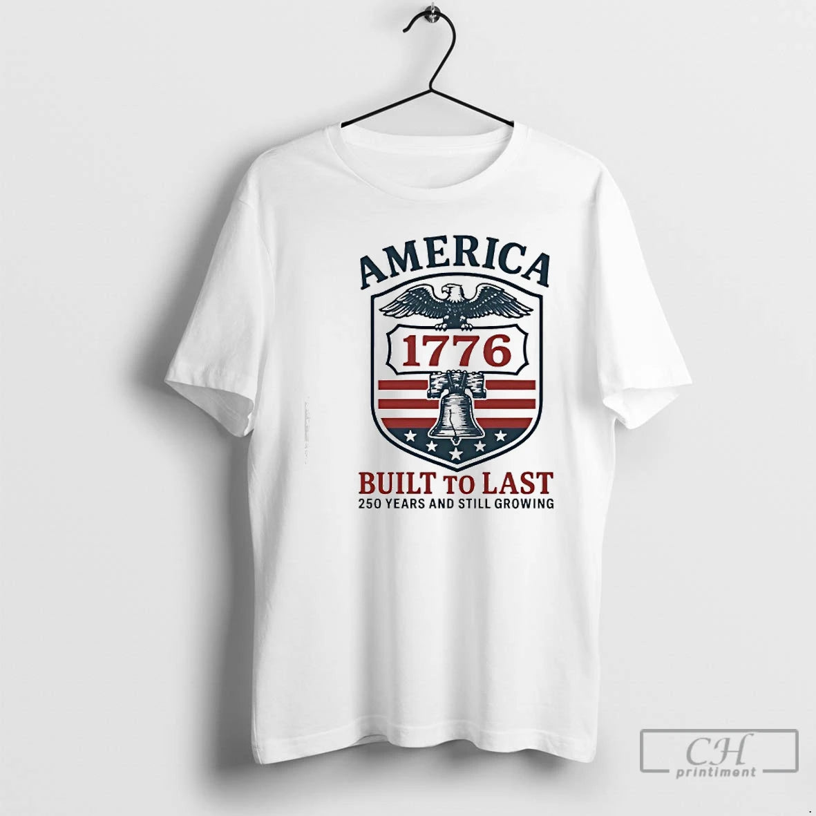 Premium America 1776 Built To Last 250 Years And Still Growing T-Shirts, Hoodie, Sweatshirt | DripVista.com