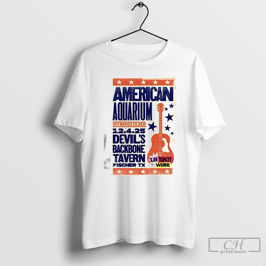 Premium American Aquarium Fischer Texas December 4 2025 Concert T-Shirts, Hoodie, Sweatshirt | DripVista.com