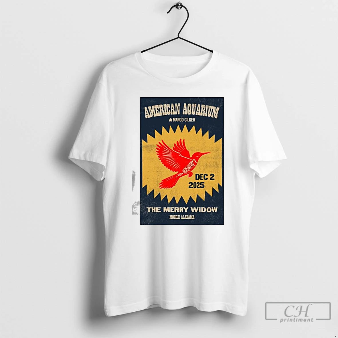 Premium American Aquarium Mobile Al December 2 2025 Concert T-Shirts, Hoodie, Sweatshirt | DripVista.com