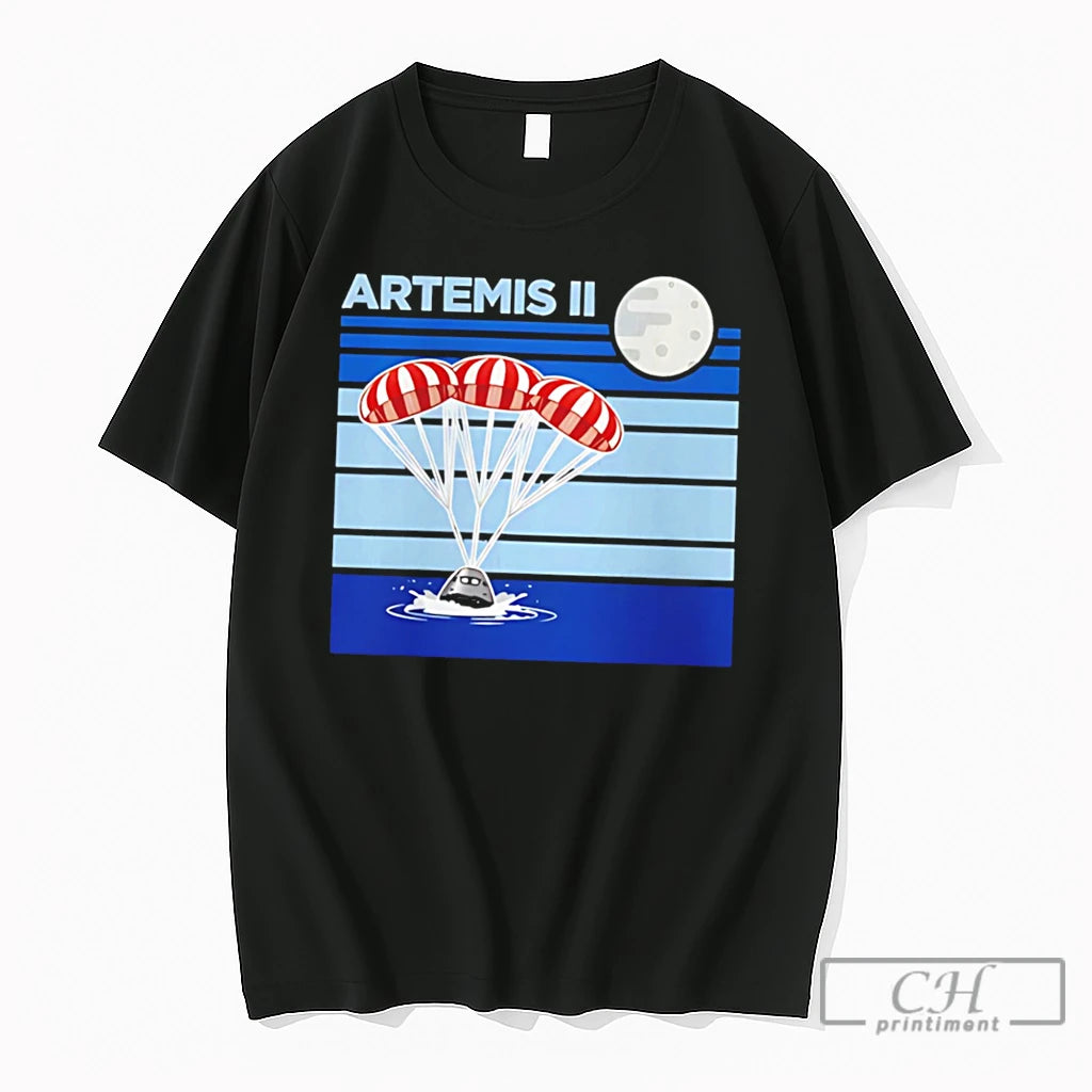 Premium Artemis Ii Splashdown Tee