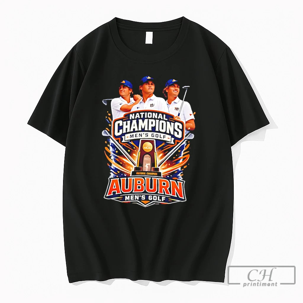 Premium Auburn Tigers Golf 2026 Ncaa National Champions Tee