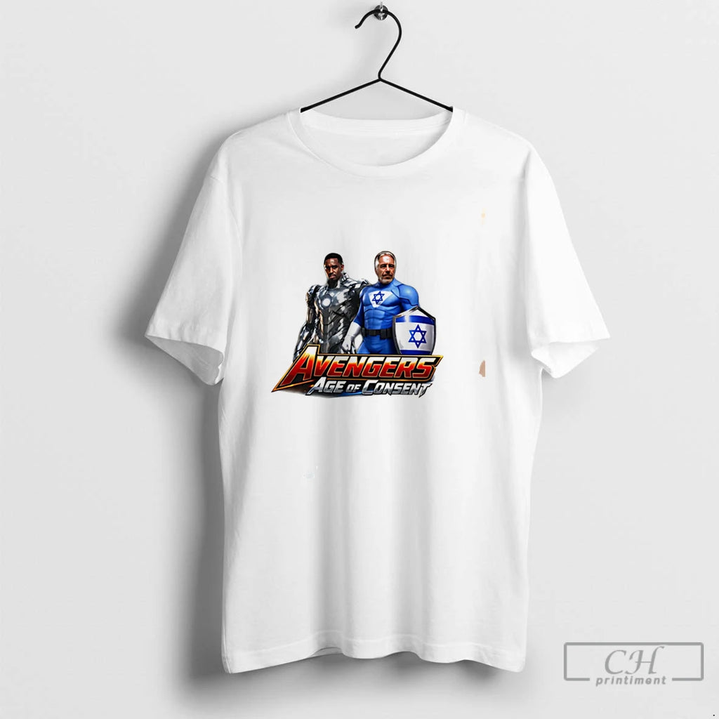 Premium Avengers Age Of Consent Jews Tee