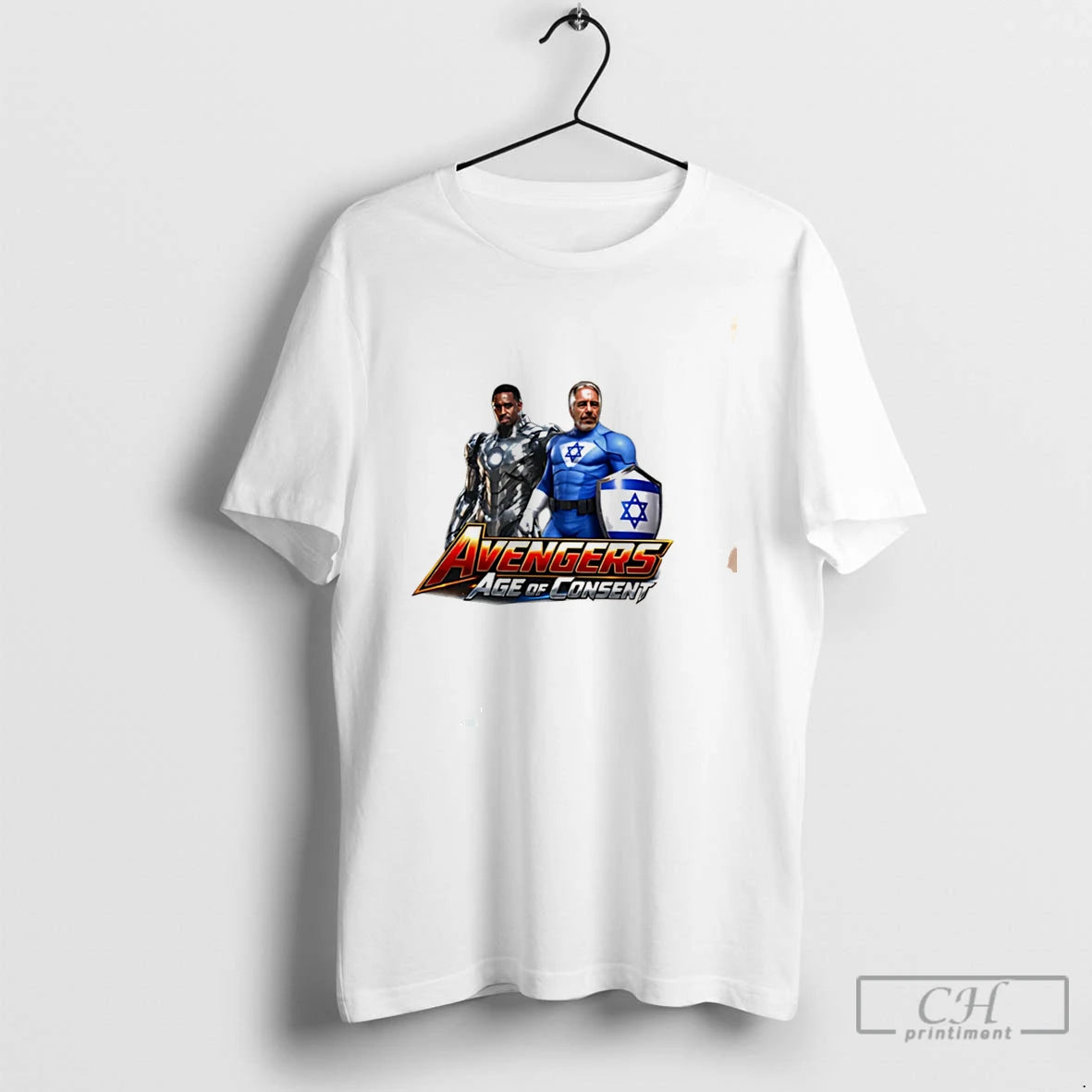 Premium Avengers Age Of Consent Jews Tee