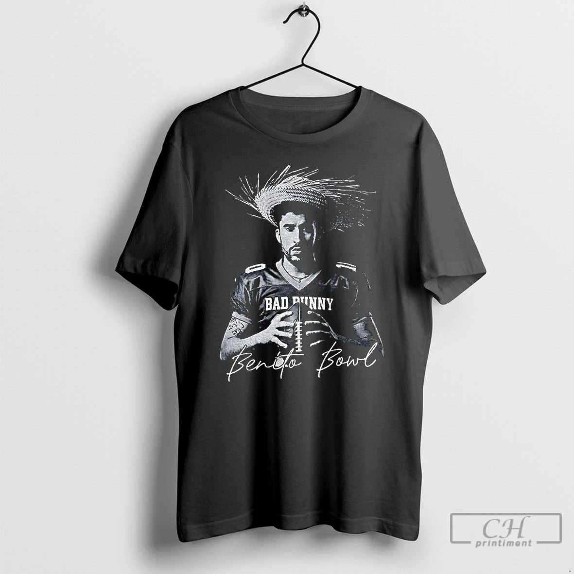 Premium Bad Bunny The Benito Bowl Show Bunny Bowl Halftime Show Football T Shirts Sweater Hoodie, Sweatshirt | DripVista.com