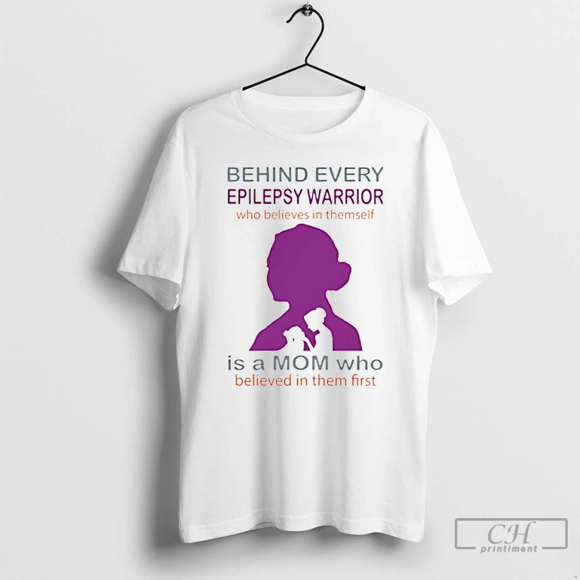 Premium Behind Every Epilepsy Warrior Who Believes In Themself Is A Mom T Shirts Sweater Hoodie, Sweatshirt | DripVista.com