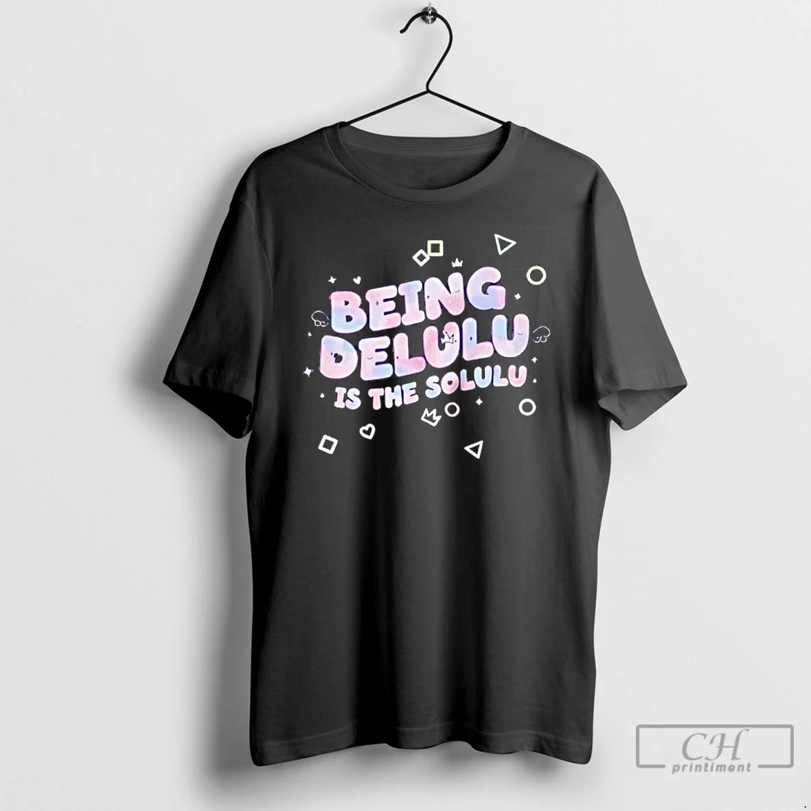 Premium Being Delulu Is The Solulu T-Shirts, Hoodie, Sweatshirt | DripVista.com