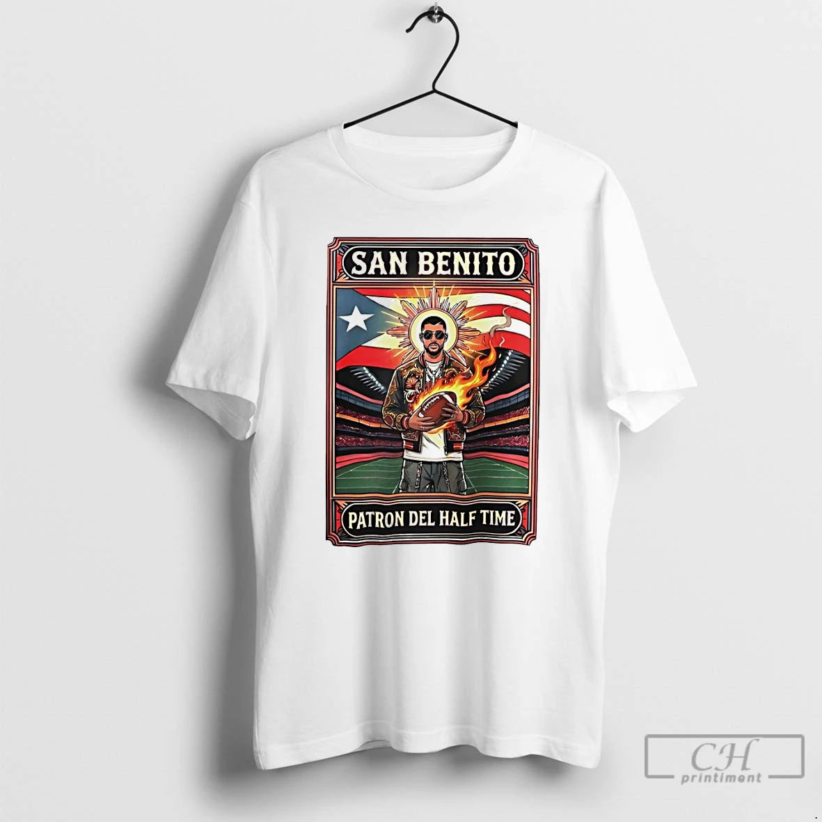 Premium Benito Bowl San Benito Patron Del Halftime Pr Boricua T-Shirts, Hoodie, Sweatshirt | DripVista.com