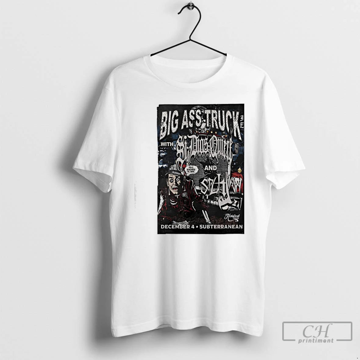 Premium Big Ass Truck Dec 4th 2025 Subterranean In Chicago Il T-Shirts, Hoodie, Sweatshirt | DripVista.com