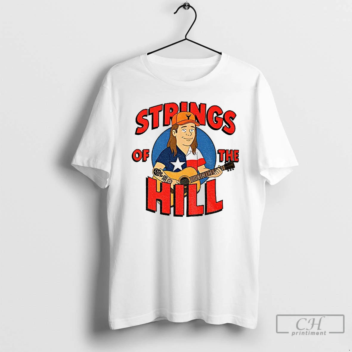 Premium Billy Strings Cartoon Strings Of The Hill T-Shirts, Hoodie, Sweatshirt | DripVista.com