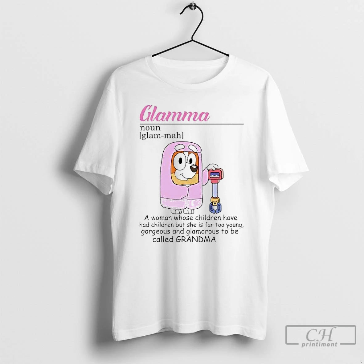 Premium Bluey Glamma Definition A Woman Whose Children Have Had Children T-Shirts, Hoodie, Sweatshirt | DripVista.com