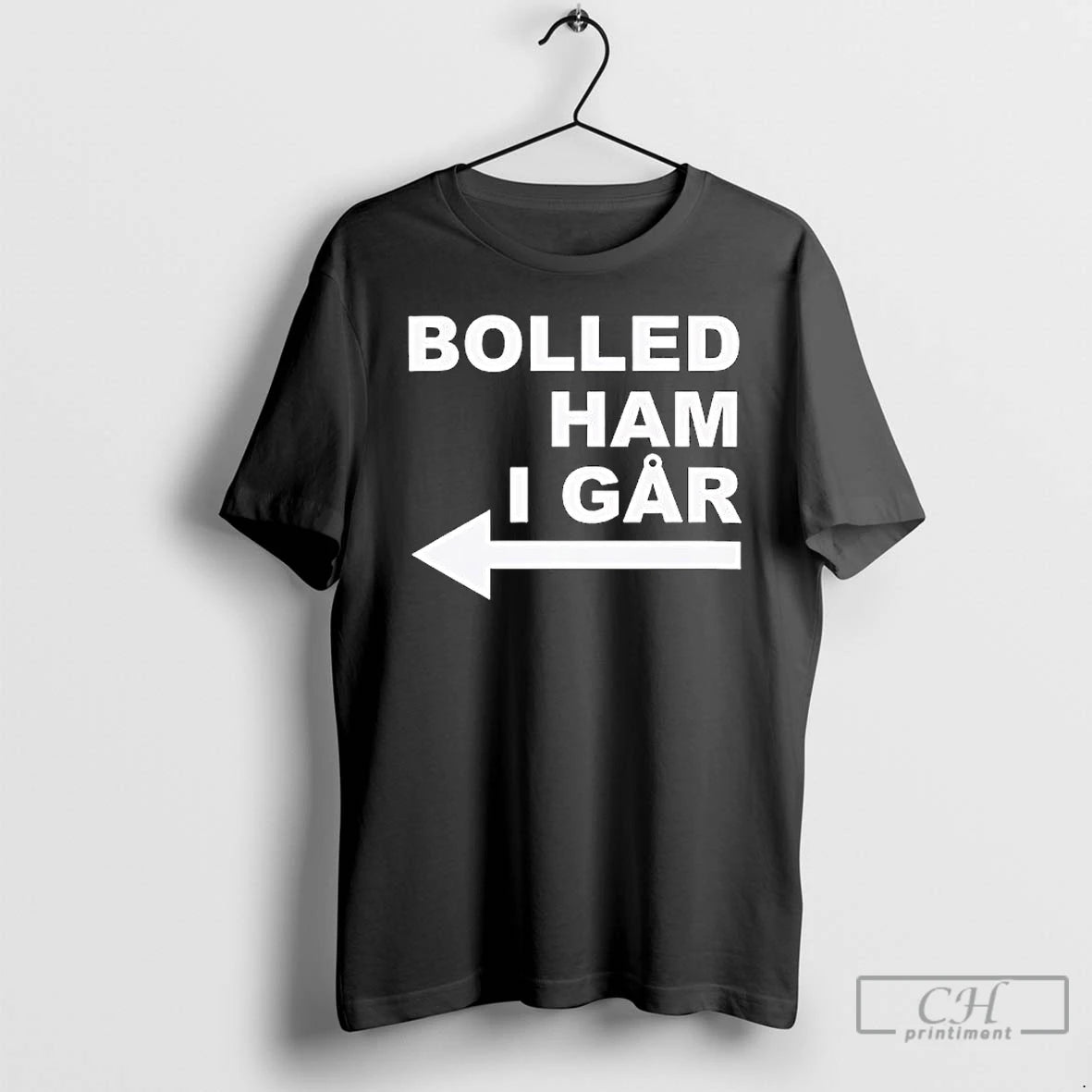 Premium Bolled Ham I Gar Arrow Points Left T-Shirts, Hoodie, Sweatshirt | DripVista.com
