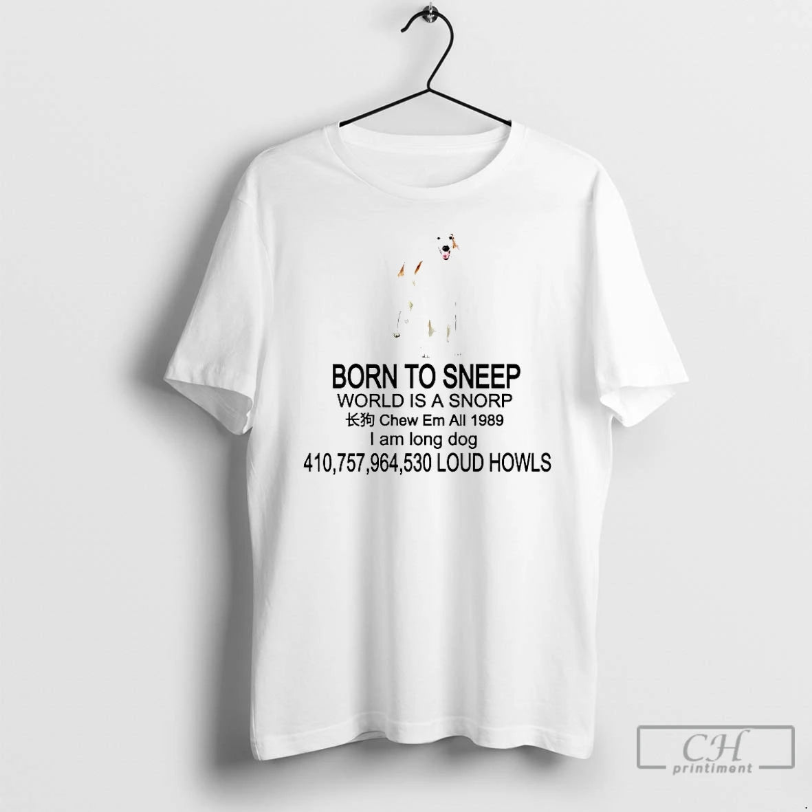 Premium Born To Sneep World Is A Snorp I Am Long Dog T Shirts Sweater Hoodie, Sweatshirt | DripVista.com