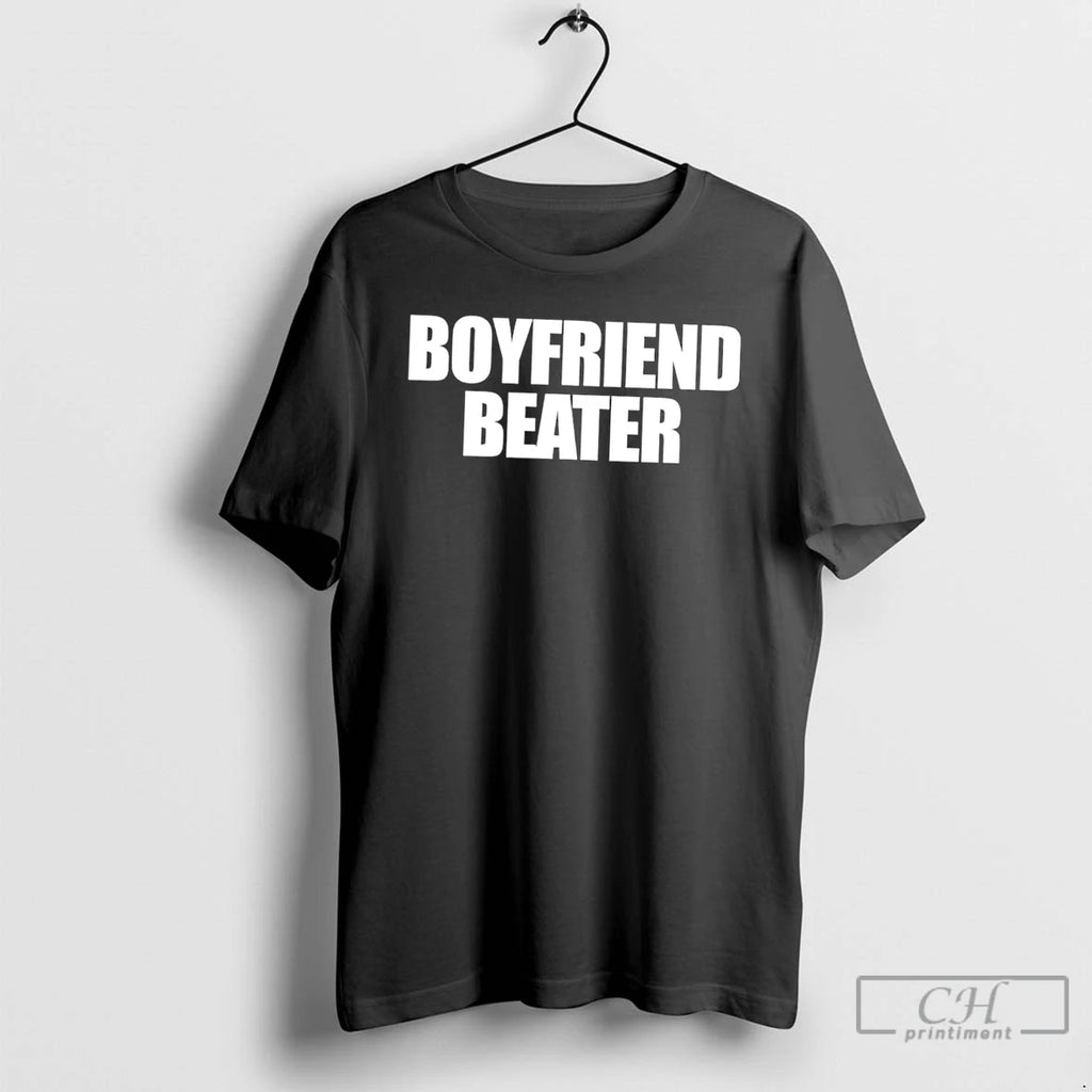 Premium Boyfriend Beater Text Tee