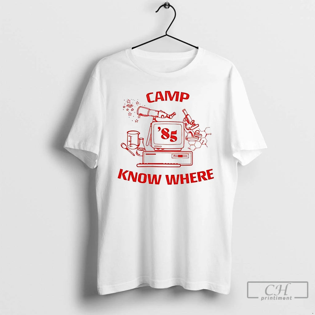 Premium Camp Know Where Ringer 85 T-Shirts, Hoodie, Sweatshirt | DripVista.com
