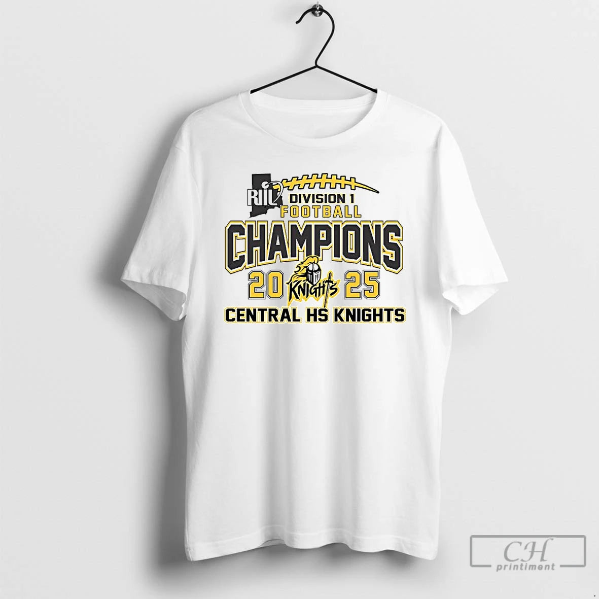Premium Central Hs Knights 2025 Riil Division 1 Football Champions Ornaments T-Shirts, Hoodie, Sweatshirt | DripVista.com