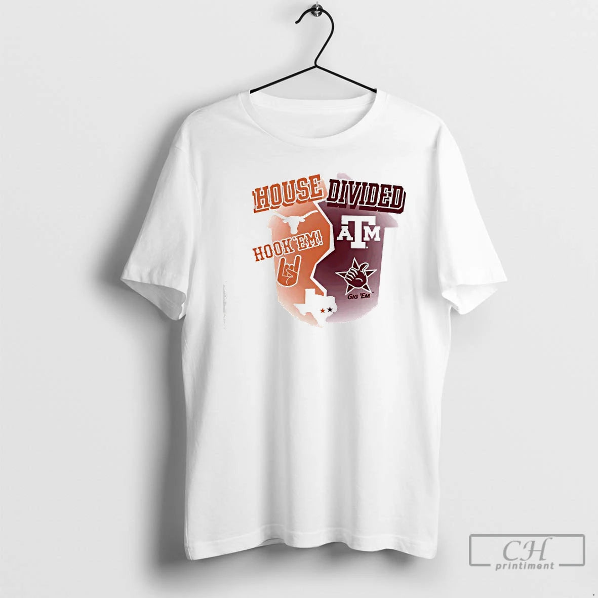 Premium Champion Texas Longhorns House Divided T-Shirts, Hoodie, Sweatshirt | DripVista.com
