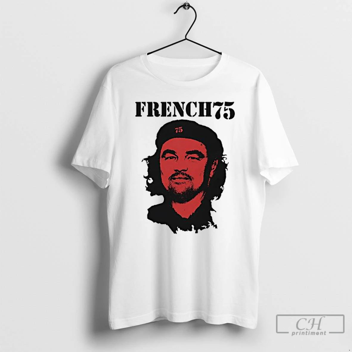Premium Che Cuba French 75 Face Graphic T Shirts