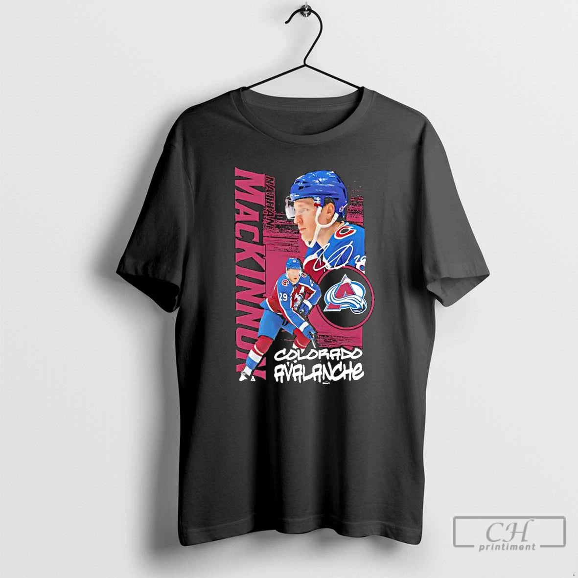Premium Colorado Avalanche Nathan Mackinnon Playmaker Signature T-Shirts, Hoodie, Sweatshirt | DripVista.com