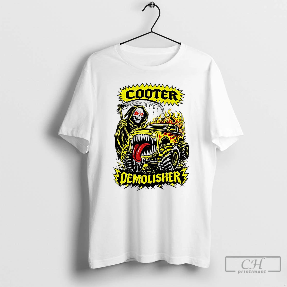 Premium Cooter Demolisher Death Racing T-Shirts, Hoodie, Sweatshirt | DripVista.com