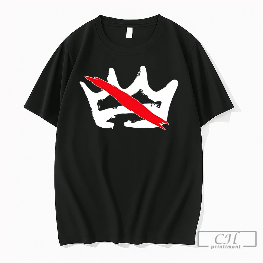 Premium Crown Silhouette No Kings No Fascists 2026