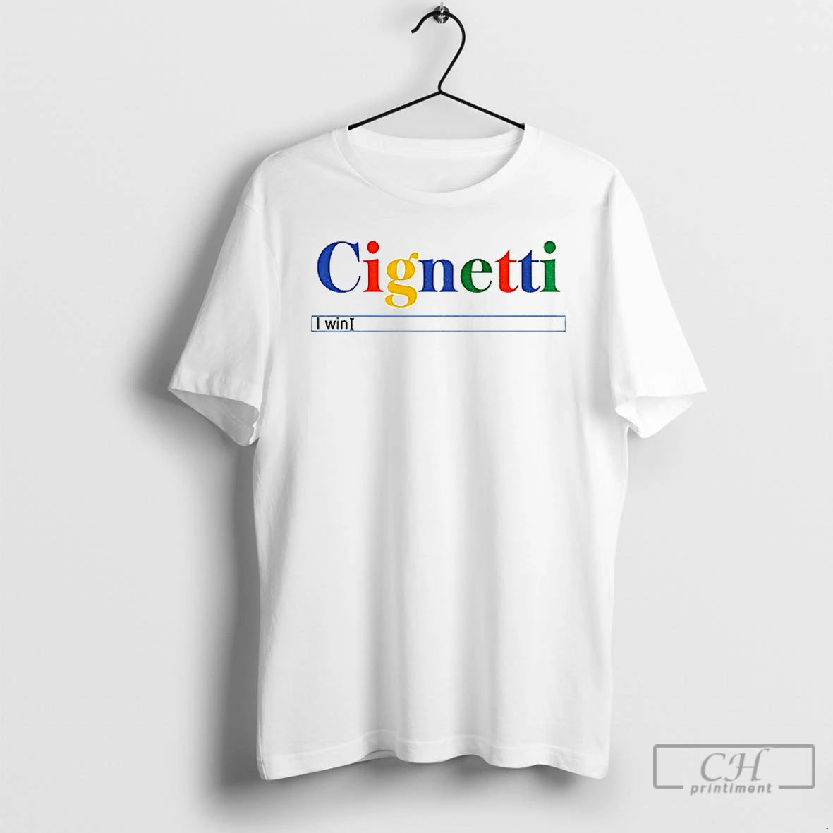 Premium Curt Cignetti Football Google I Win Cignetti I Win Search Bar T Shirts Sweater Hoodie, Sweatshirt | DripVista.com