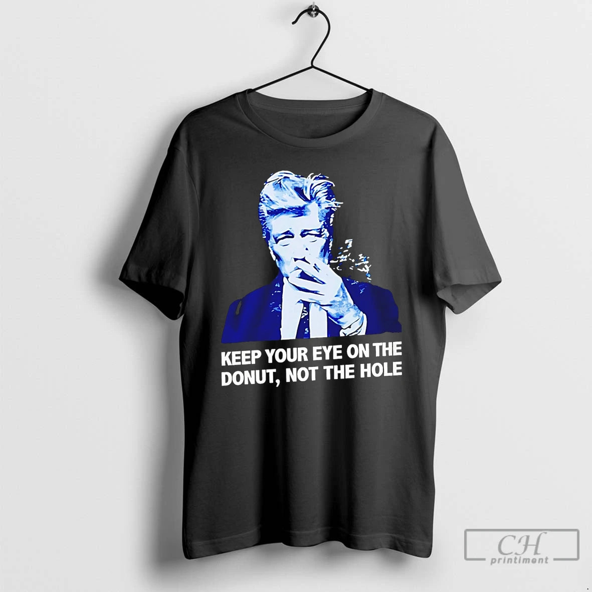 Premium David Lynch Keep Your Eye On The Donut Not The Hole T Shirts Sweater Hoodie, Sweatshirt | DripVista.com