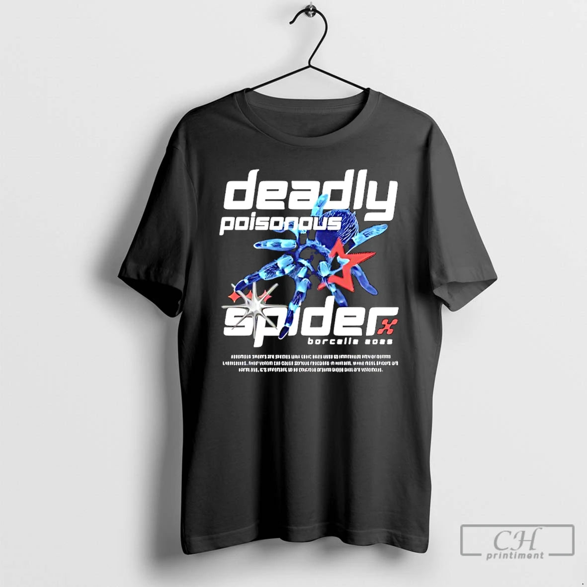 Premium Deadly Poisonous Spider Borcella 2026 T-Shirts, Hoodie, Sweatshirt | DripVista.com