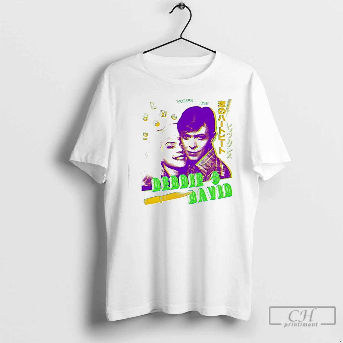 Premium Debbie Harry And David Bowie Modern Love T-Shirts, Hoodie, Sweatshirt | DripVista.com