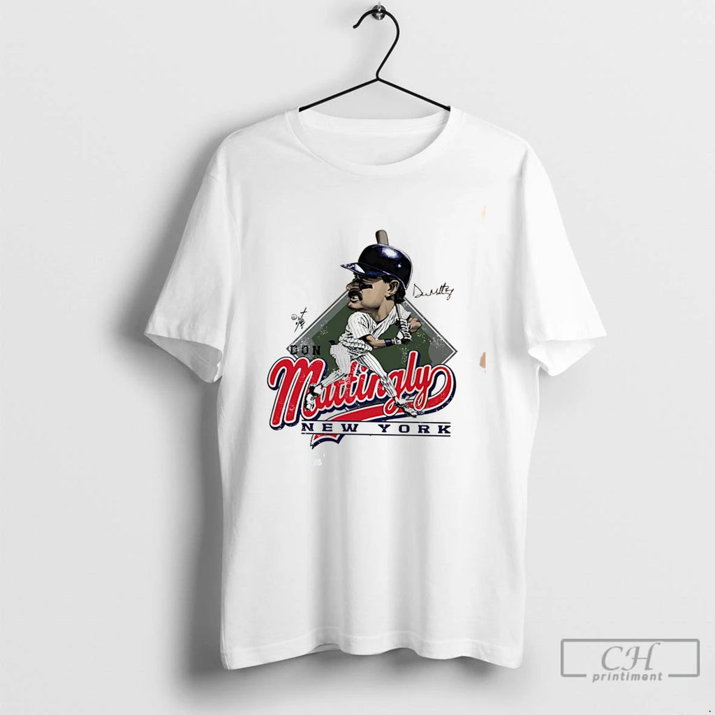 Premium Don Mattingly New York Yankees Bruce Stark Collection Tee