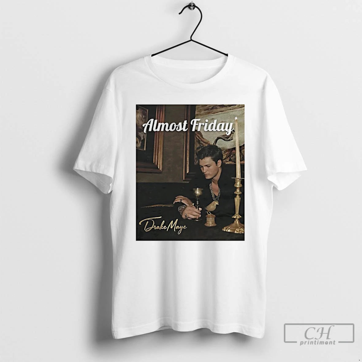 Premium Drake Maye Album Cover Almost Friday Photo T-Shirts, Hoodie, Sweatshirt | DripVista.com