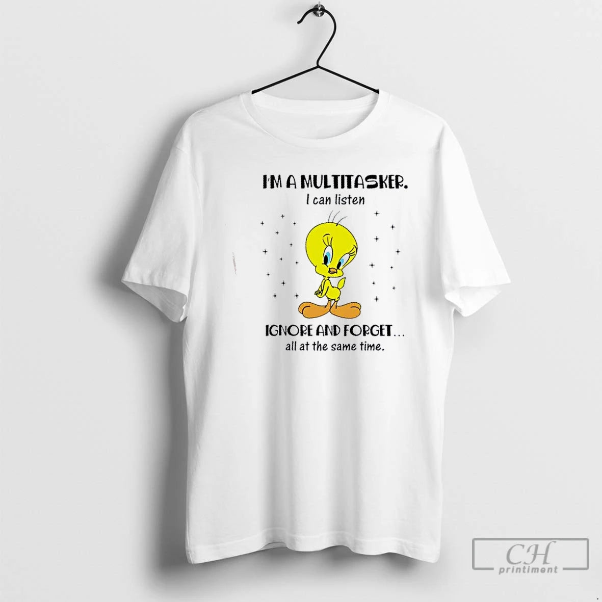 Premium Duck Im A Multitasker I Can Listen Ignore And Forget All At The Same T-Shirts, Hoodie, Sweatshirt | DripVista.com