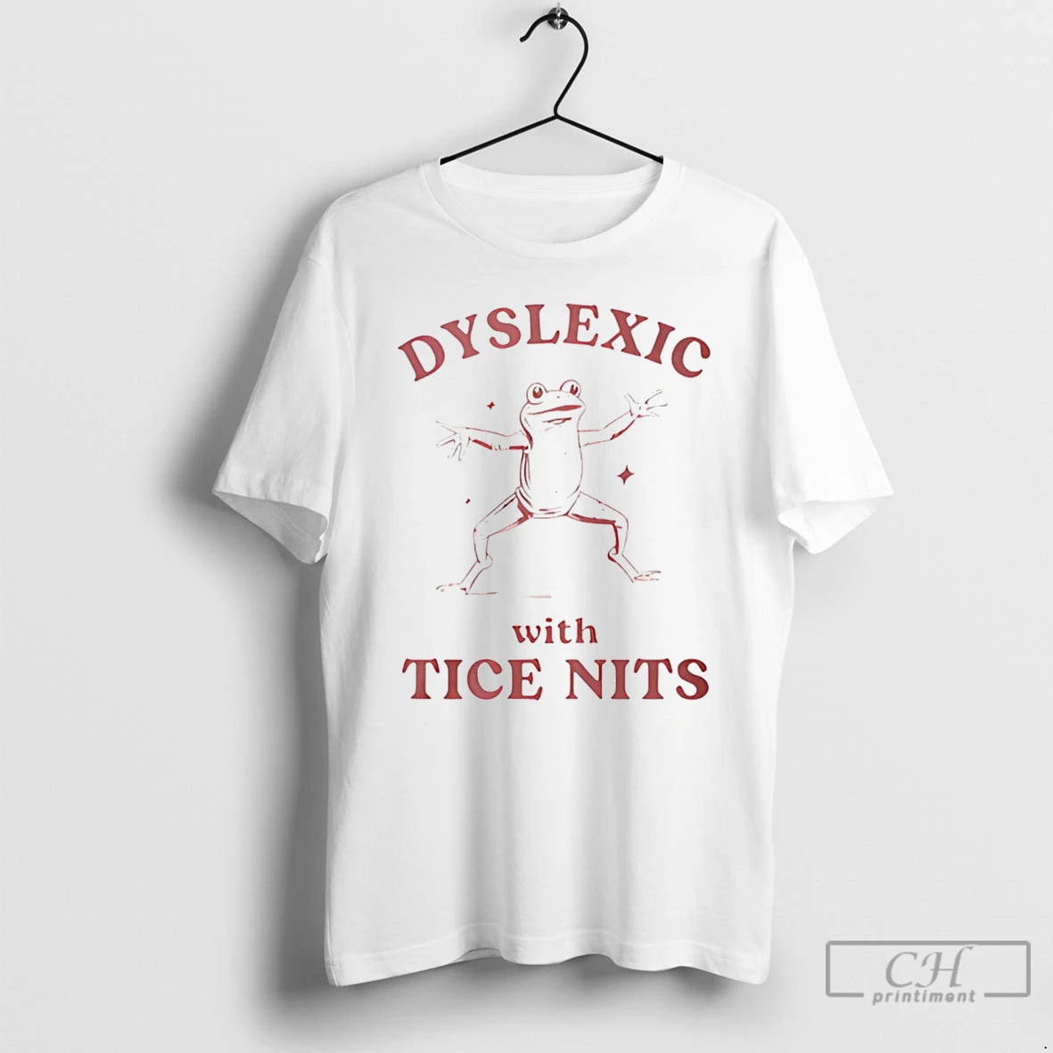 Premium Dyslexic With Tice Nits Frog T-Shirts, Hoodie, Sweatshirt | DripVista.com