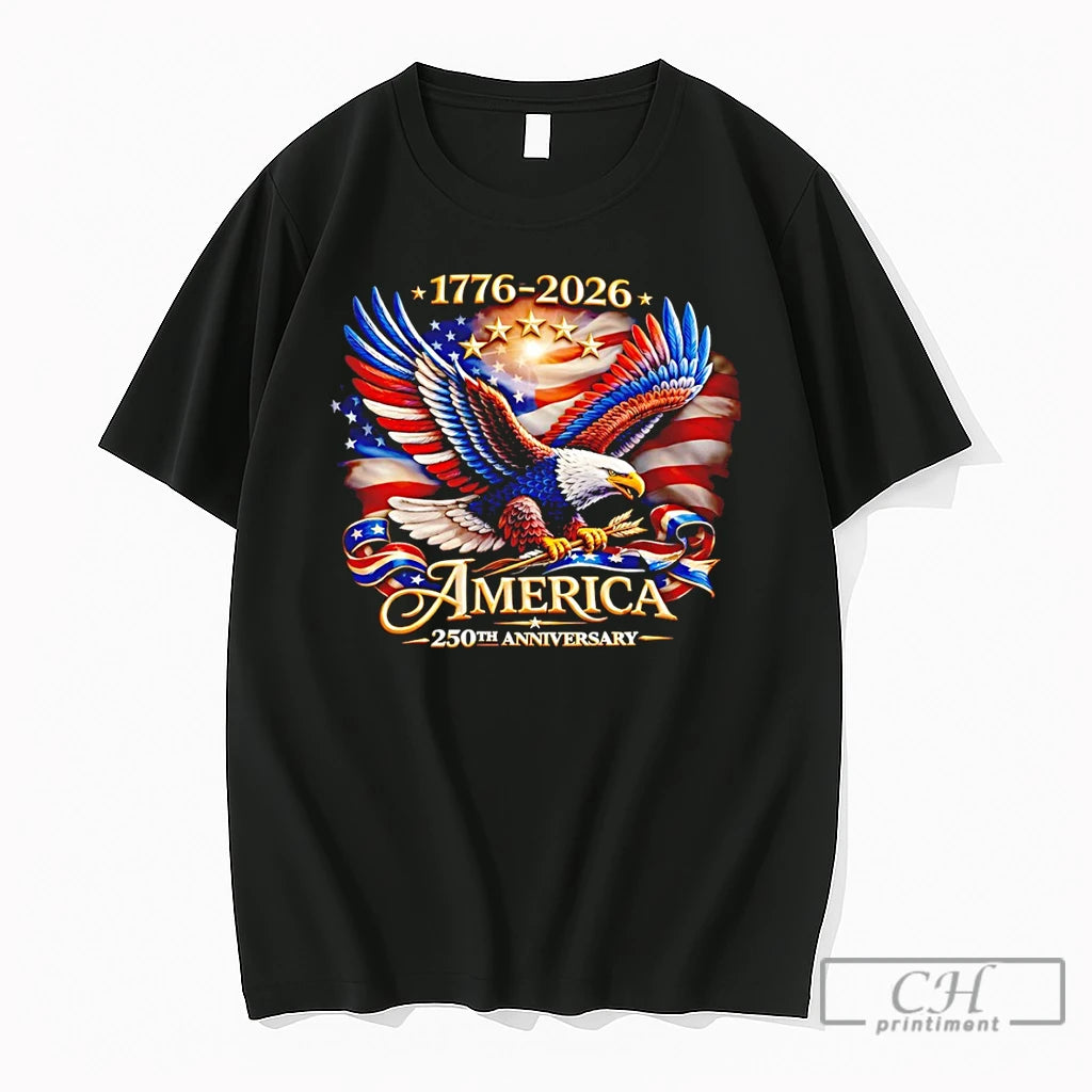 Premium Eagle American Flag 1776 2026 America 250th Anniversary Patriotic Flag