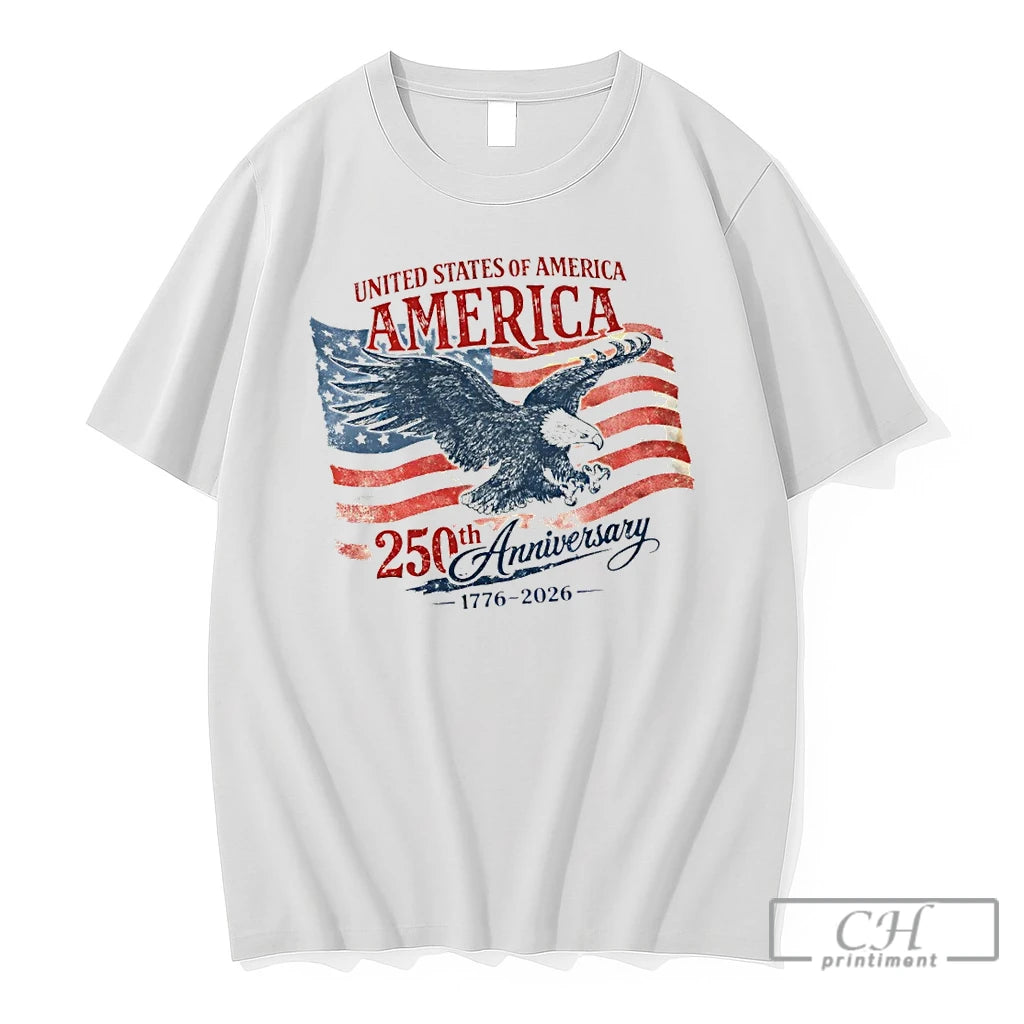 Premium Eagle United States Of America 250th Anniversary 1776 2026