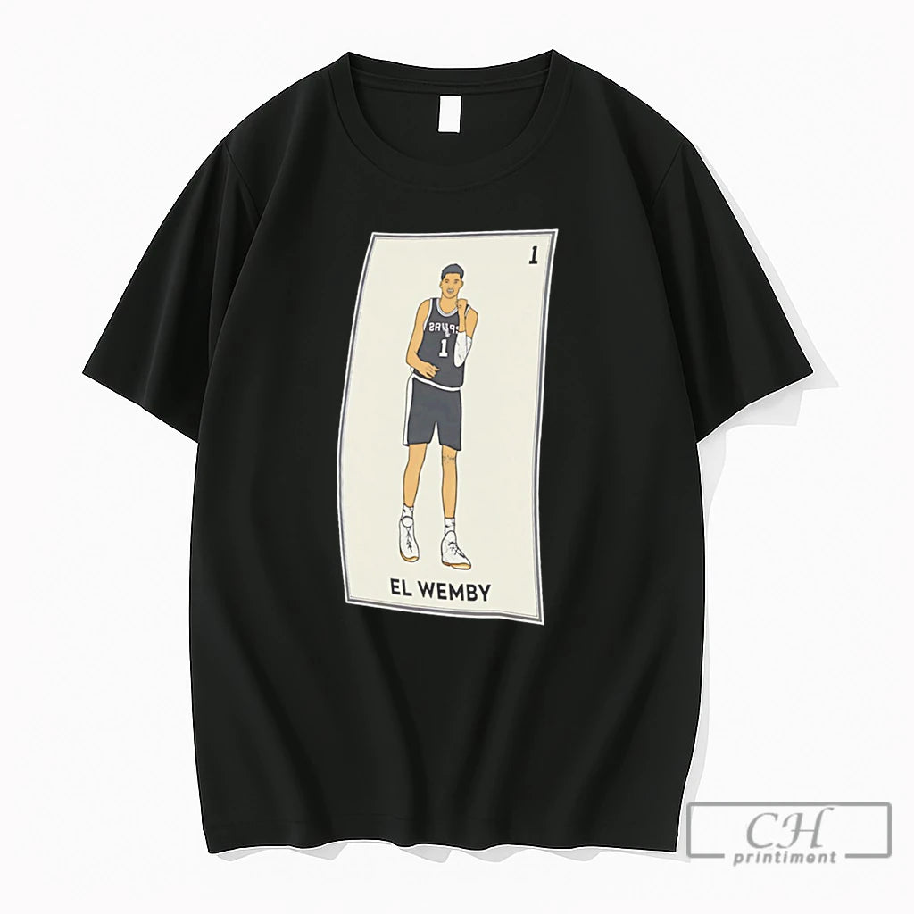 Premium El Wemby San Antonio Spurs Wembanyama Tee