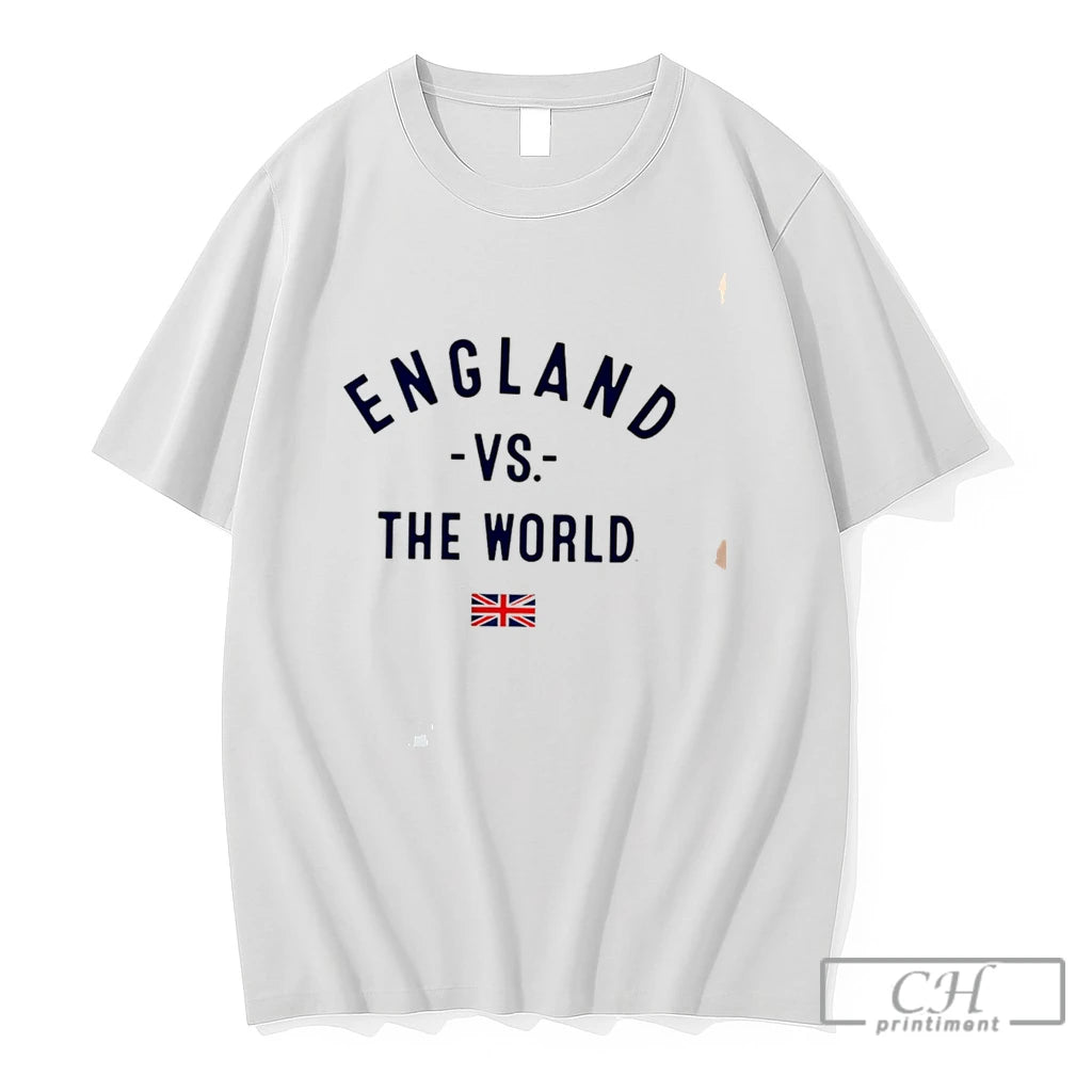 Premium England Vs The World 2026 Flag Tee