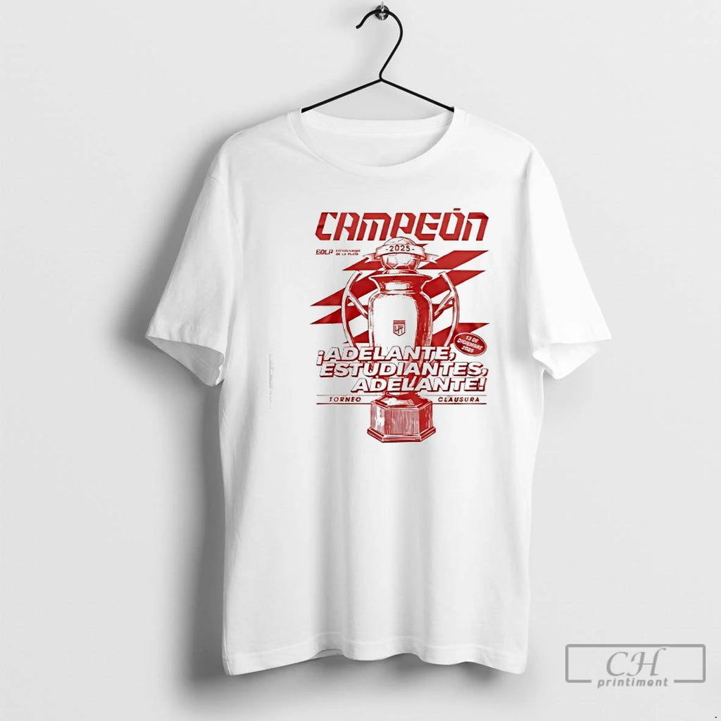 Premium Estudiantes De La Plata Campeon Del Torneo Clausura 2025 T-Shirts, Hoodie, Sweatshirt | DripVista.com