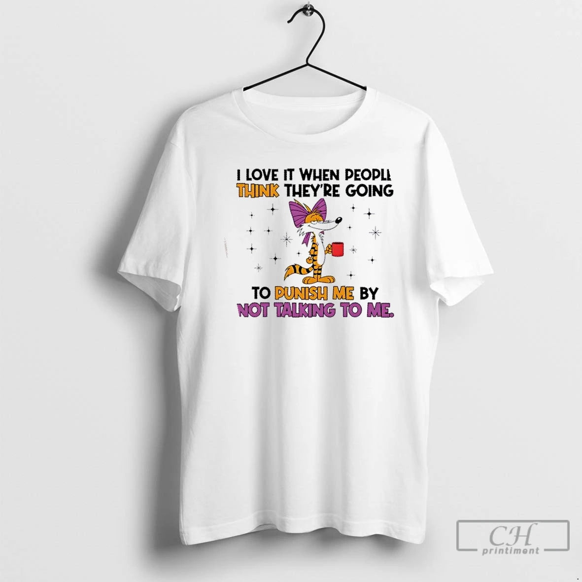 Premium Fox I Love It When People Think Theyre Going To Punish Me By Not T-Shirts, Hoodie, Sweatshirt | DripVista.com
