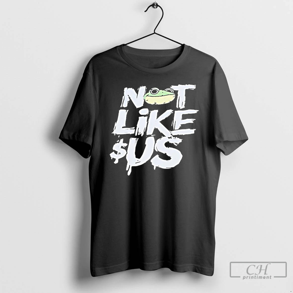 Premium Frog Not Like Us T-Shirts, Hoodie, Sweatshirt | DripVista.com