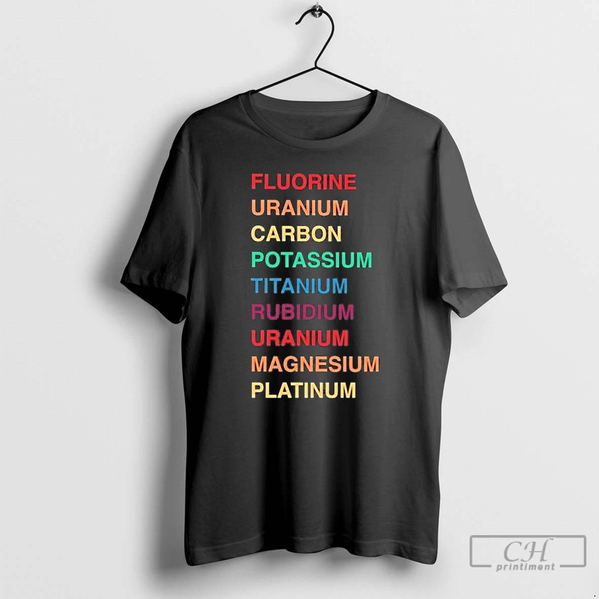 Premium Fuck Trump Fluorine Uranium Carbon Potassium Titanium Rubidium T-Shirts, Hoodie, Sweatshirt | DripVista.com