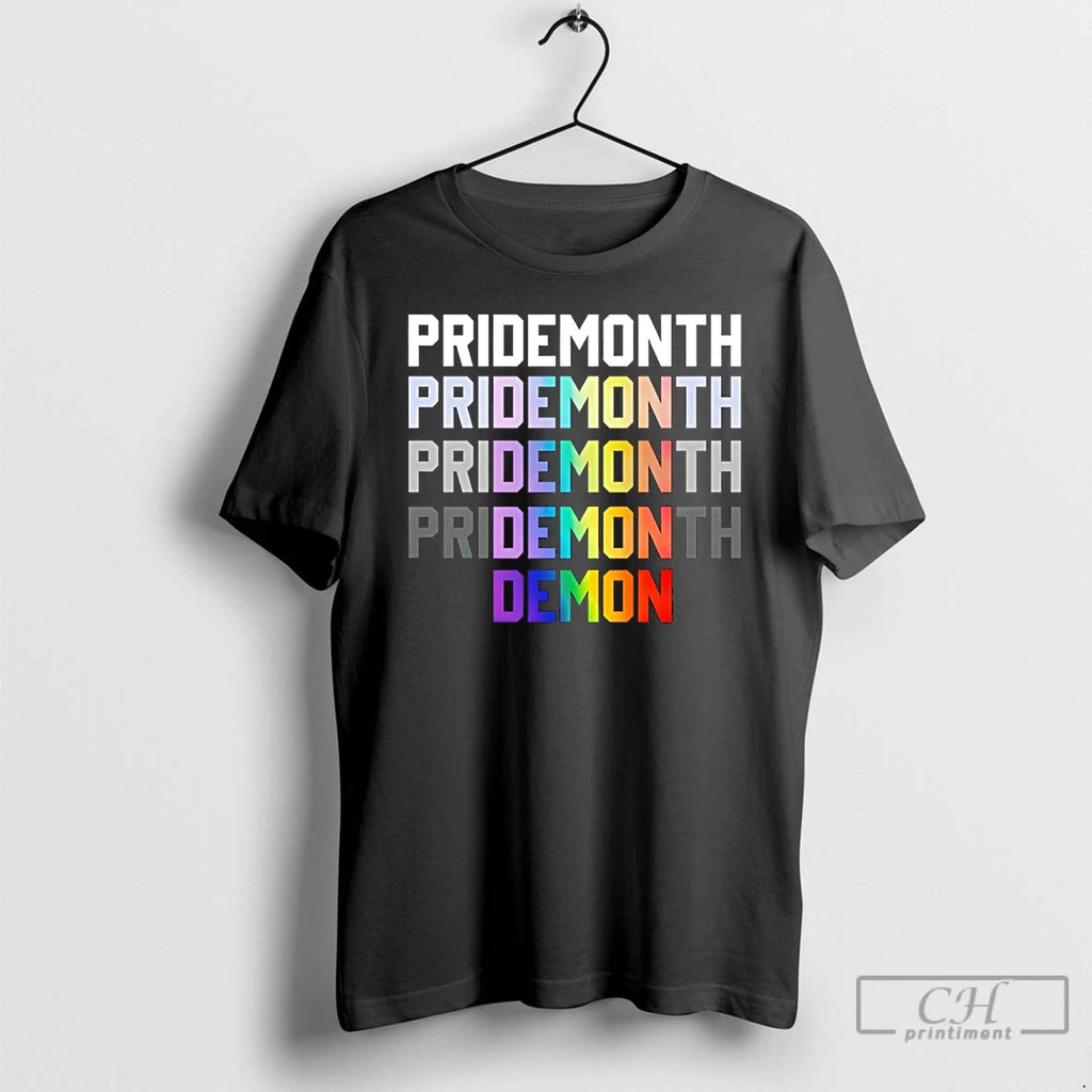 Premium Gay Pride Month Demon Repeat