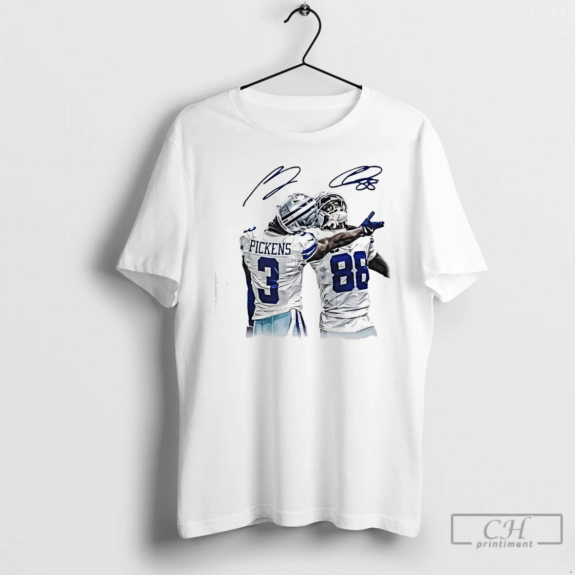 Premium George Pickens X Ceedee Lamb Dallas Cowboys Signatures T-Shirts, Hoodie, Sweatshirt | DripVista.com