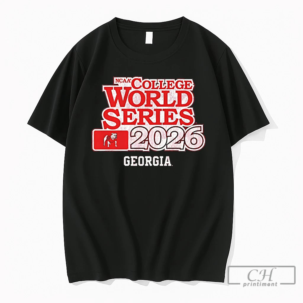 Premium Georgia Bulldogs Baseball 2026 Ncaa College World Series