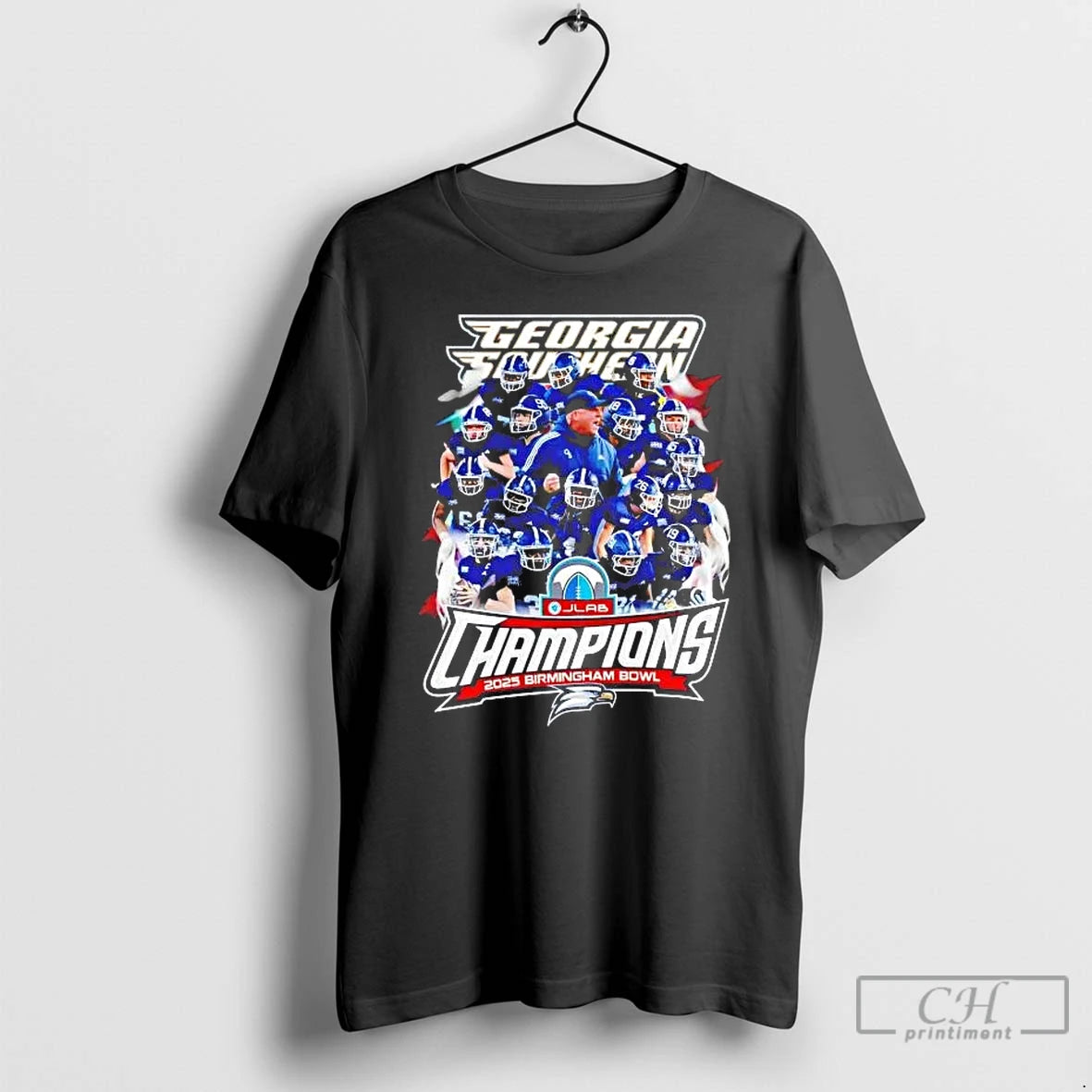 Premium Georgia Southern 2025 Birmingham Bowl Champions Team Players T-Shirts, Hoodie, Sweatshirt | DripVista.com