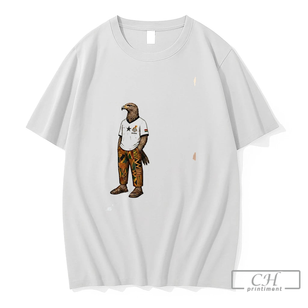 Premium Ghana Black Star Eagle World Cup 2026 Mascot Tee